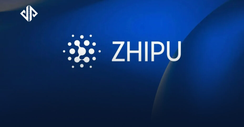 Illustration of the Zhipu AI Free Agent representing open-access artificial intelligence and human-centered technology.